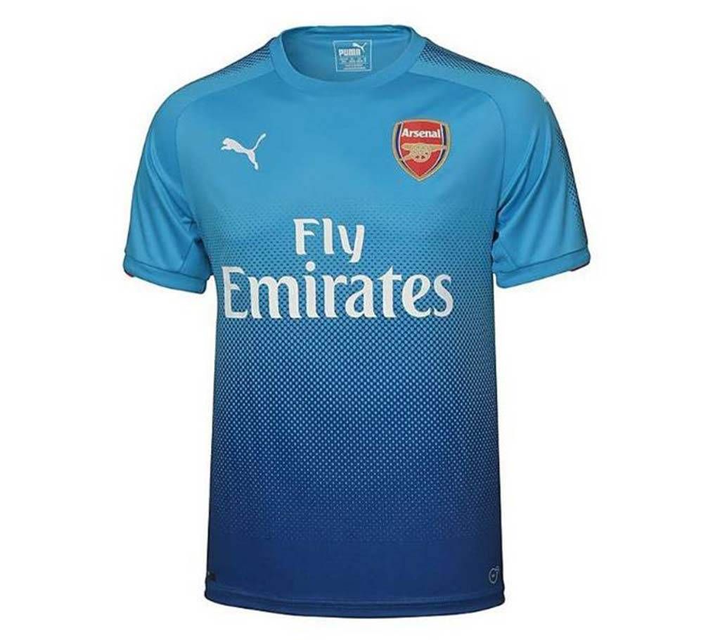 2017-18 Arsenal Home Half Sleeve Jersey copy