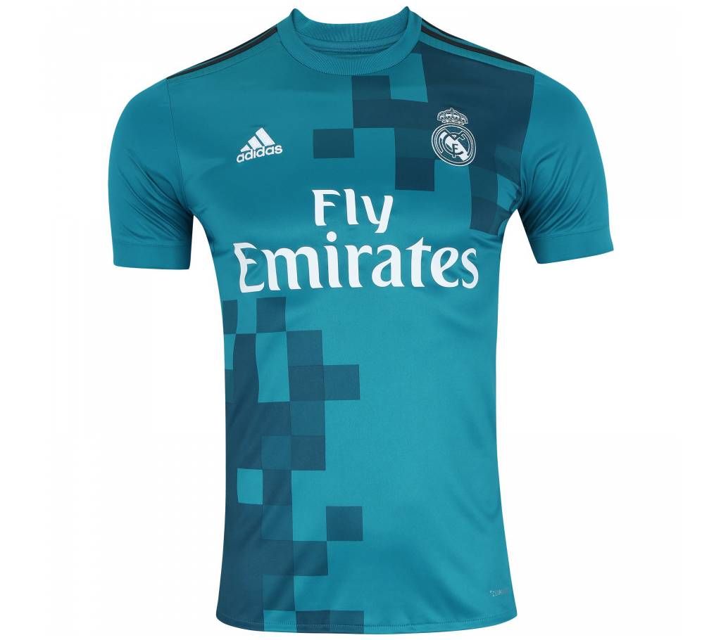 Real Madrid 2017-2018 Away Jersey - Half Sleeve (Copy)
