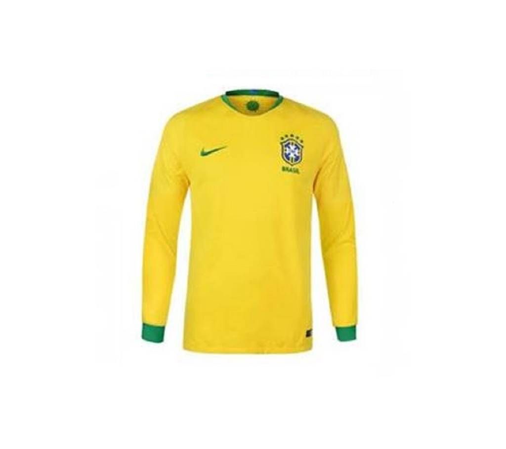 2018 World Cup Brazil Home Jersey - Full Sleeve (Copy)