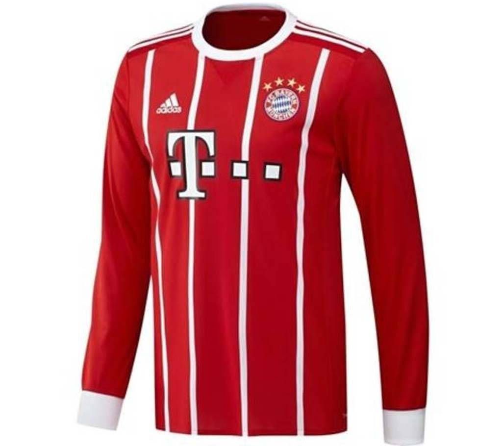 2017/18 Bayern Munich Home Full Sleeve Jersey copy