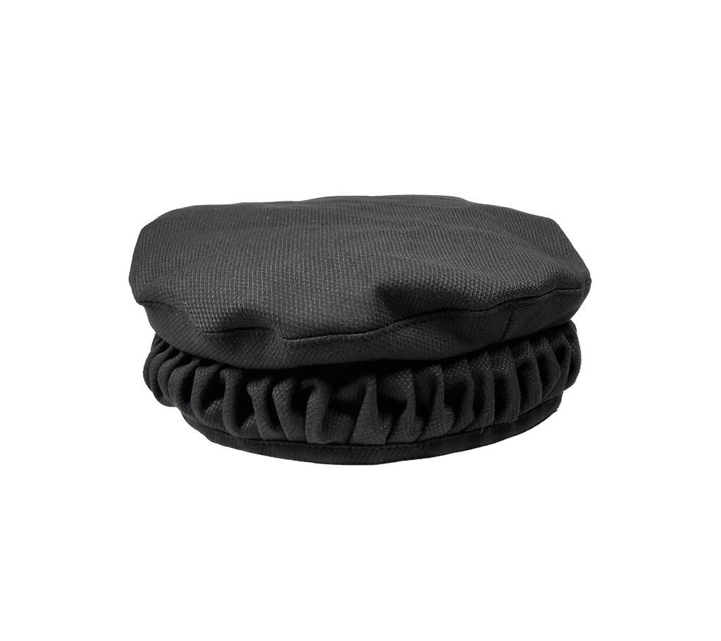 Black Cotton Kashmiri Pakol Cap