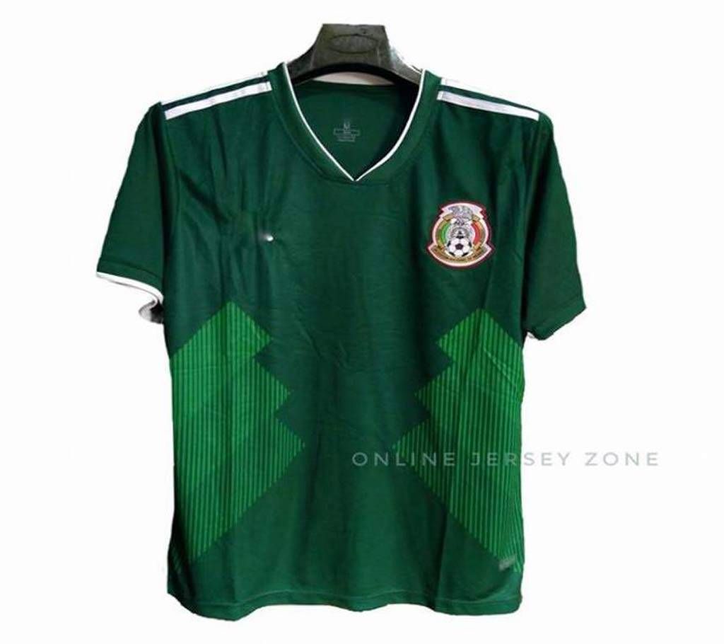 Mexico Half Sleeve Home Jerseys 2018