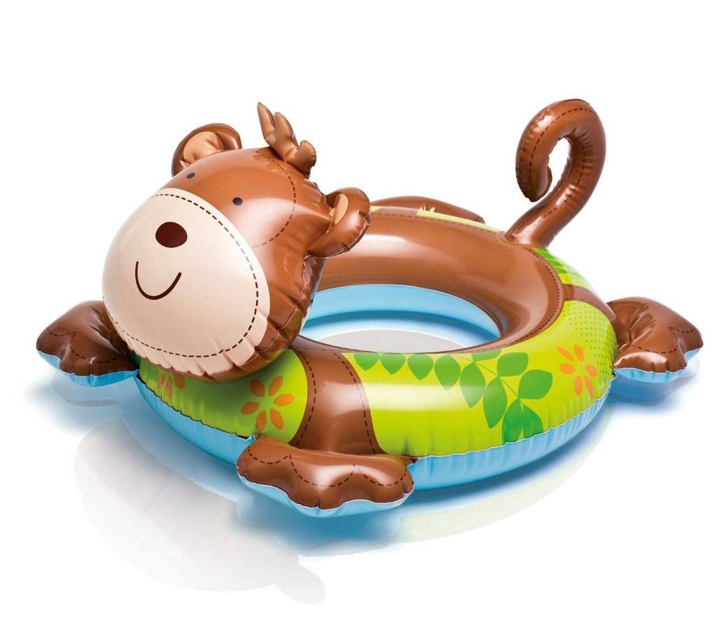 Lion Inflatable Water Riding Pool For Swimming - Multi Color