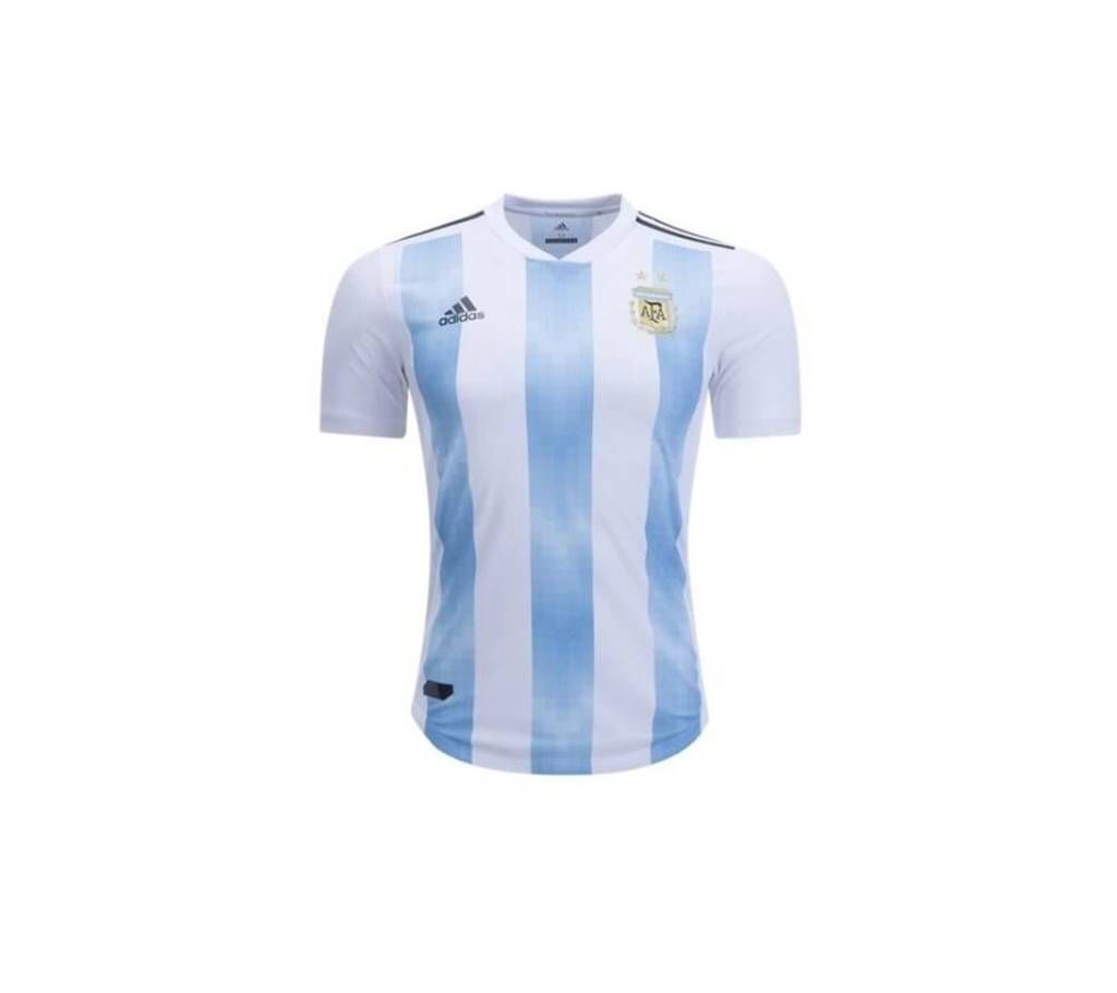 World Cup 2018 Argentina Home Short Sleeve Jersey