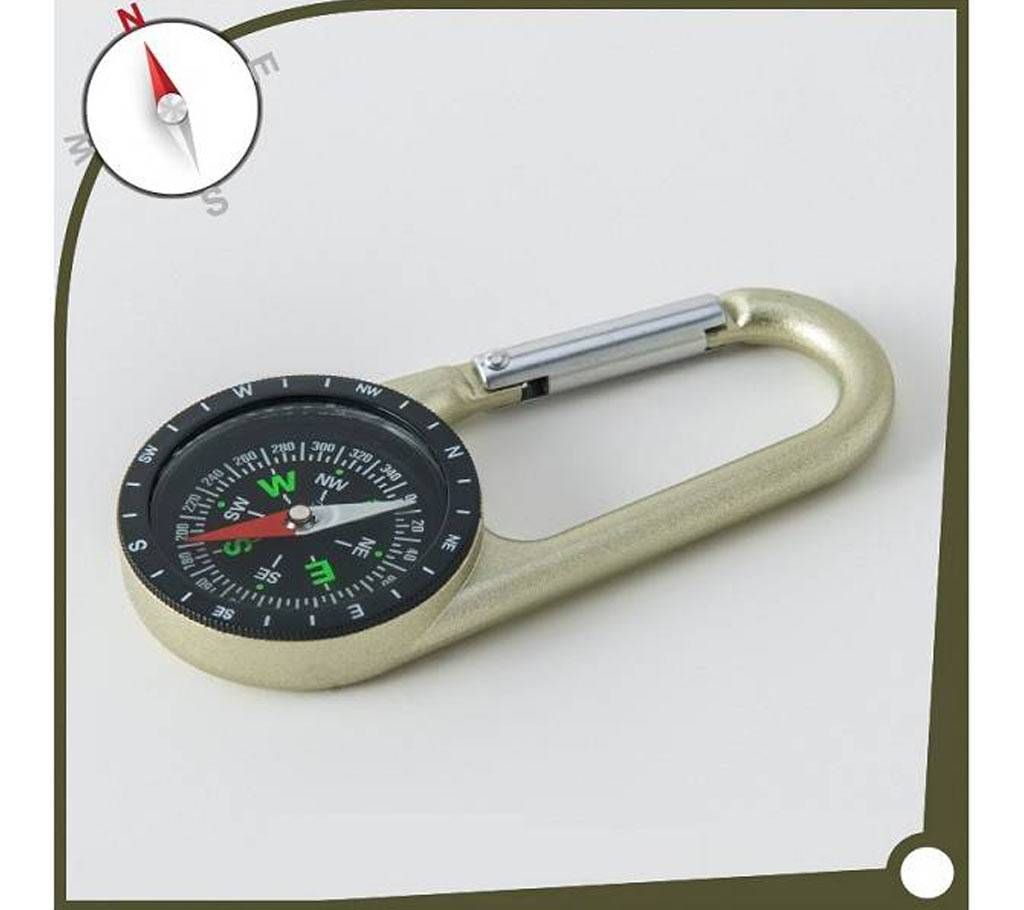Professional Carabiner Compass zinc alloy