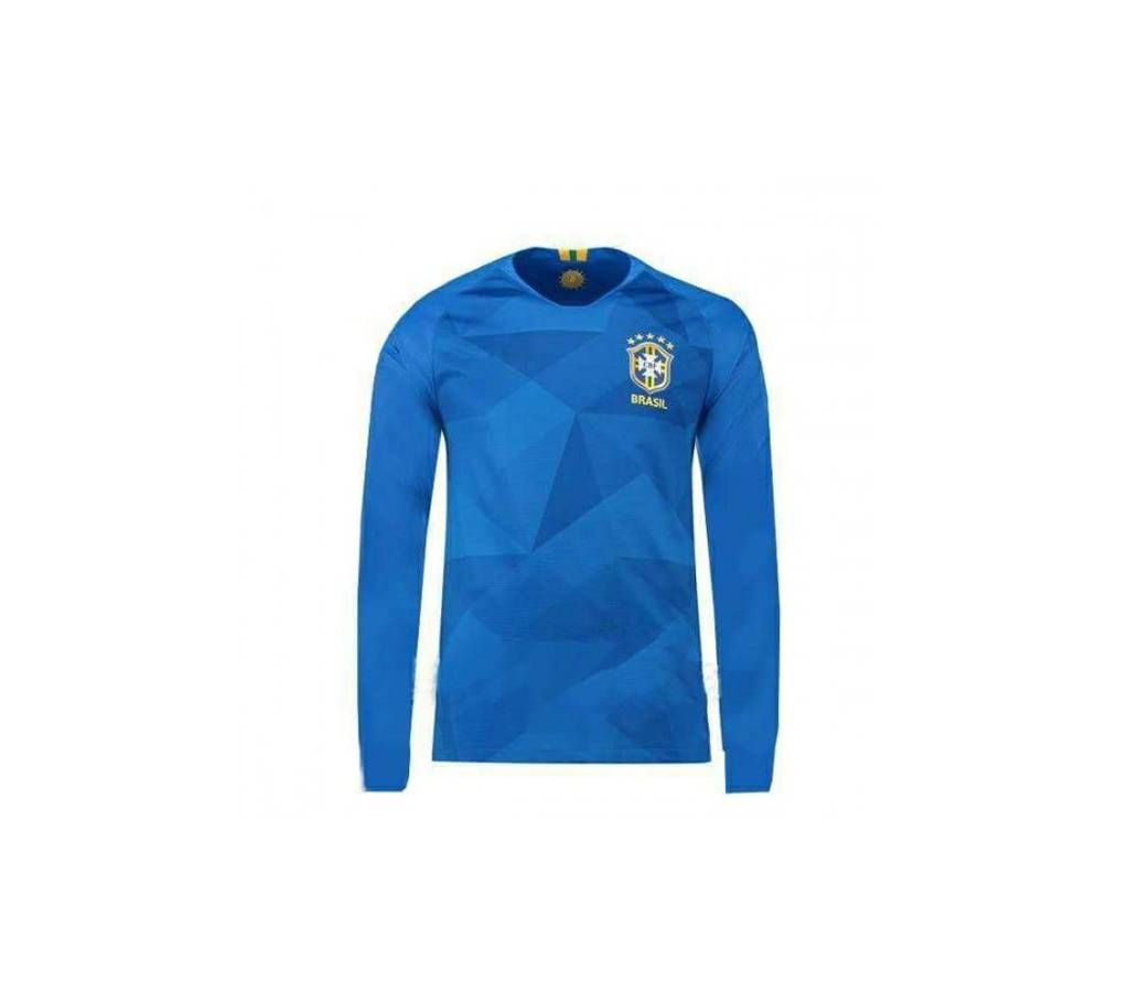 Brazil Full Sleeve Away Jersey