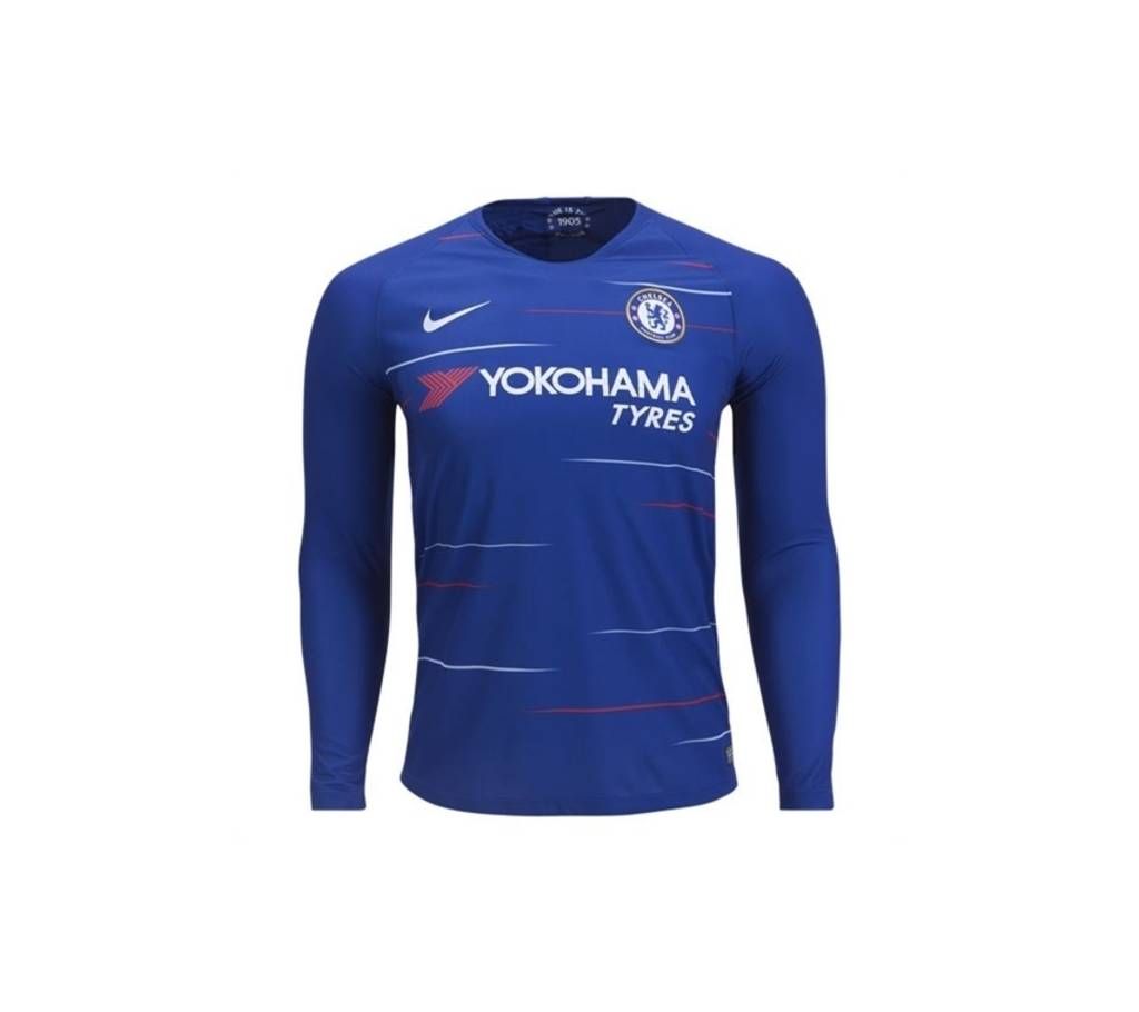2018 - 19 Chelsea Home Long Sleeve Jersey