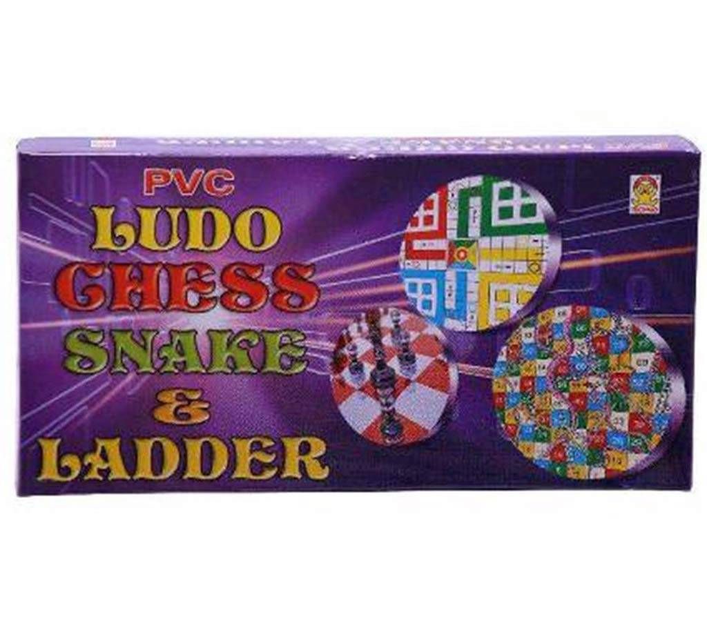 Pokat Techno Ludo Snake And Chess Set