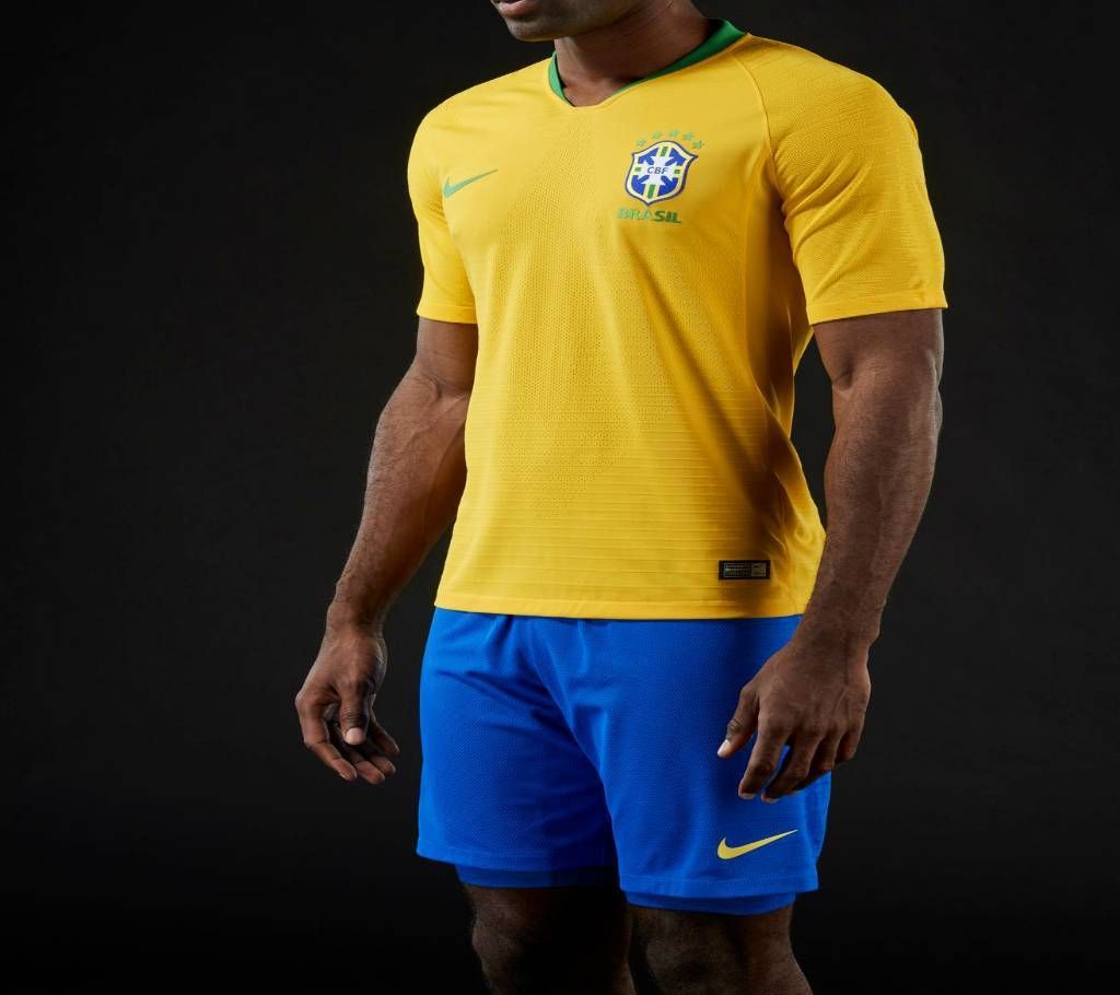 2018 WC Brazil Home KIT Exclusive European quality (Copy)