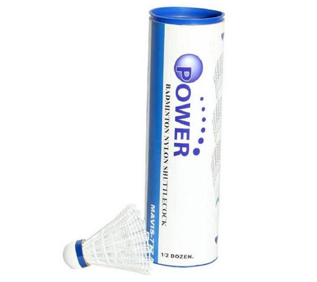 Power Mavis-777 Shuttle Cock (Copy) - 6 Pcs