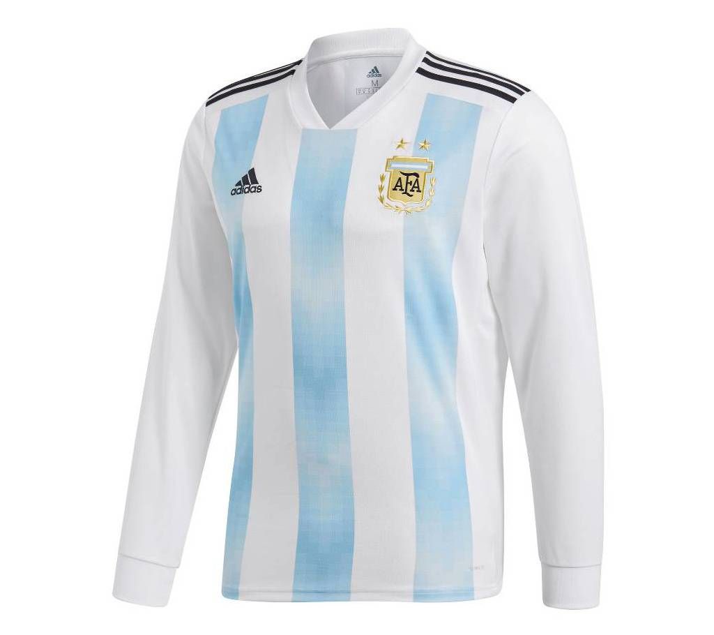 Argentina Official Home Jersey Full Sleeve 2018 - Copy
