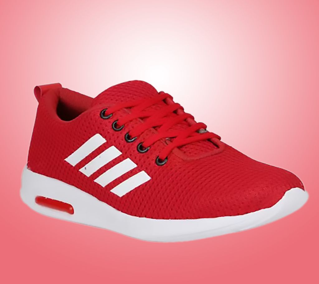 Bachini Red Sports Running Shoes For Men