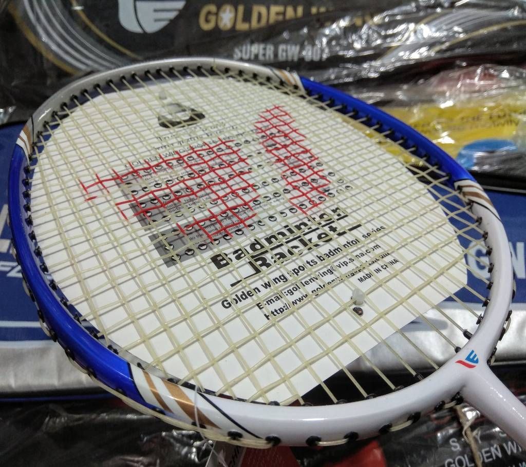 Golden Wing Fusion Technology Badminton Racket 
