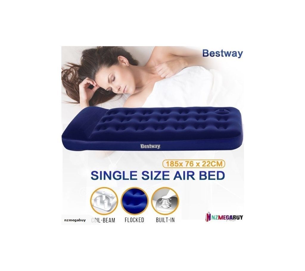 Bestway Inflatable Air Single Bed+with Pump 01