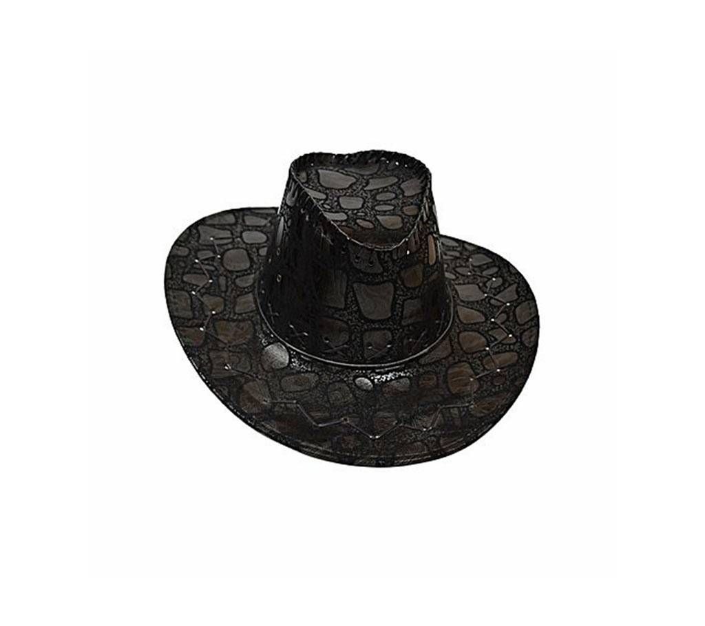 Artificial Leather Hat For Men