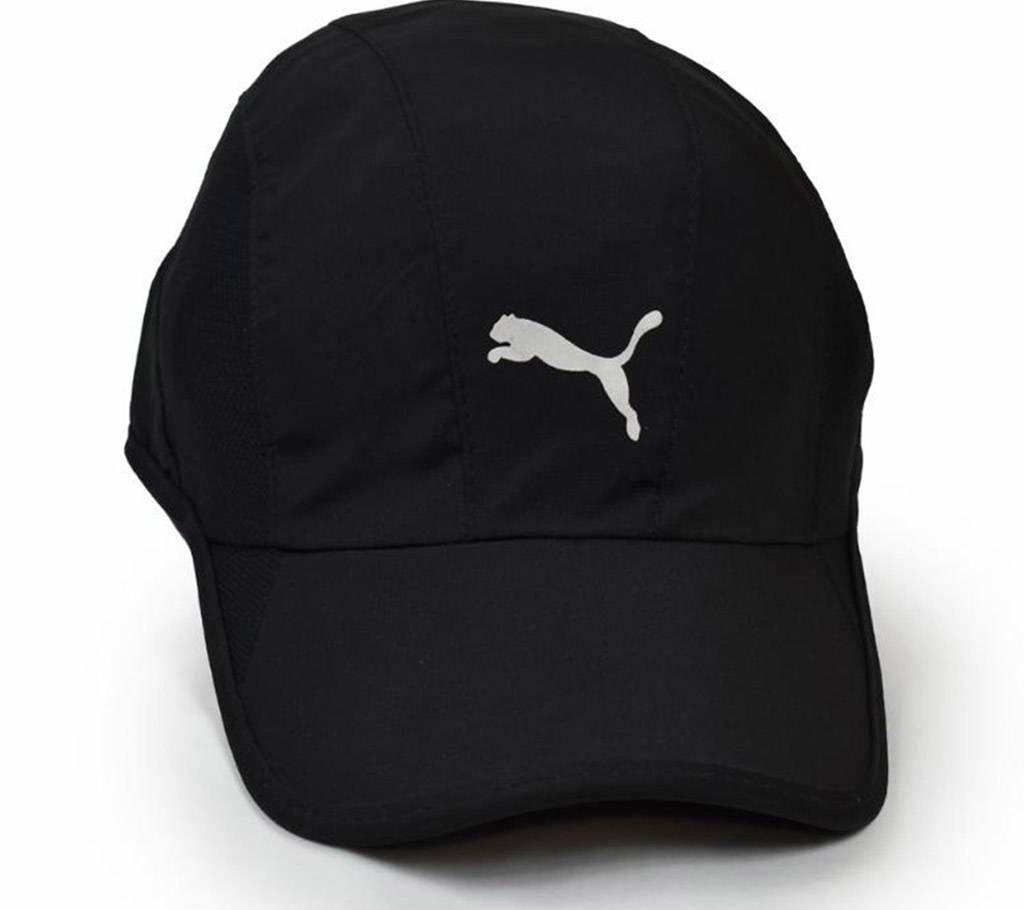 Black Polyester DJ Cap for Men