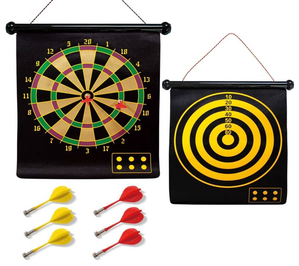 2-in-1 Magnetic Dart Board