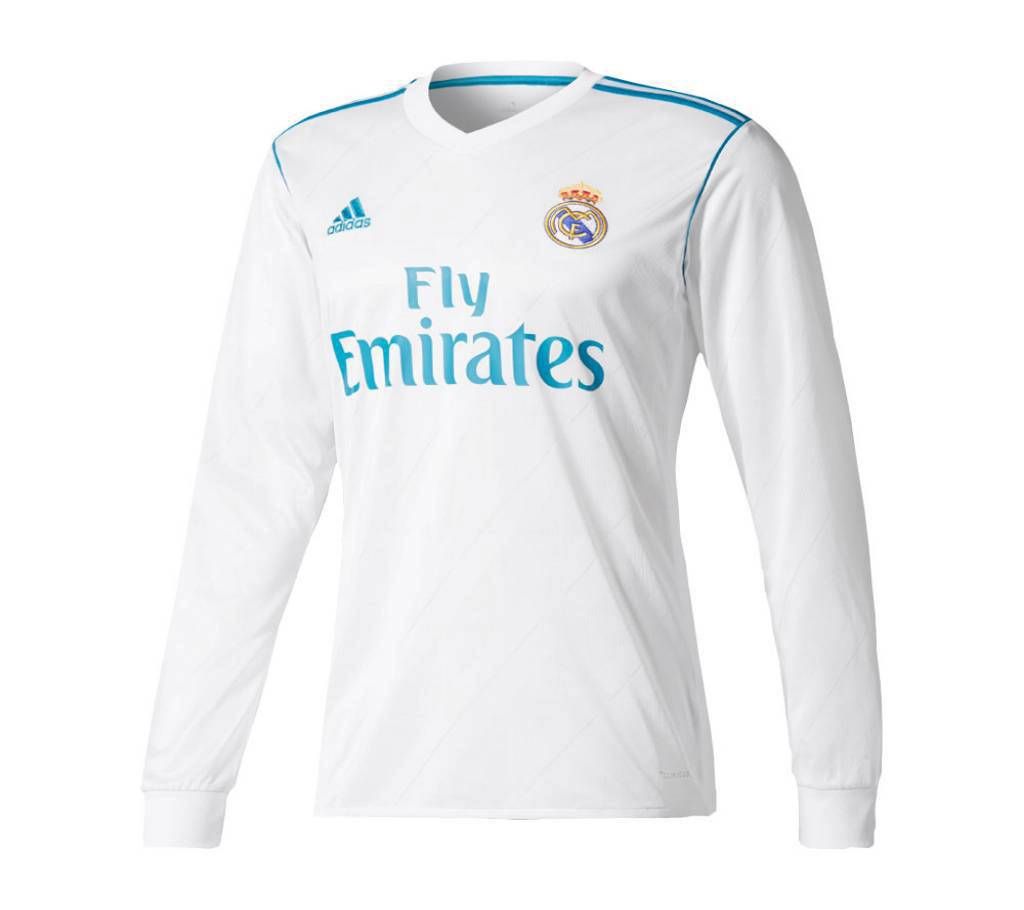 Real Madrid Home full sleeve jersey 