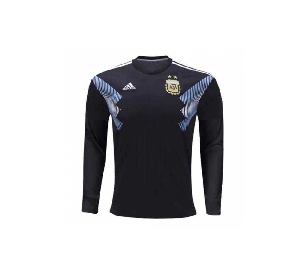 World Cup 2018 Argentina Away Long Sleeve Jersey (100-120 GSM) - copy