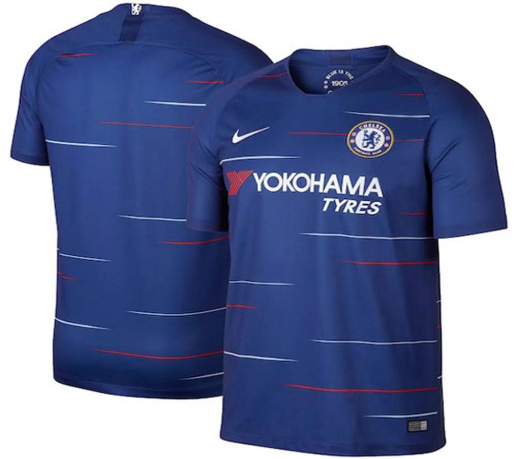 2018-19 Chelsea Home Half Sleeve Jersey (Copy)   