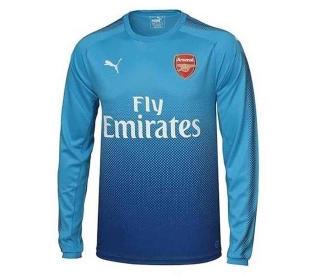 2017-18 Arsenal Away Full Sleeve copy Jersey