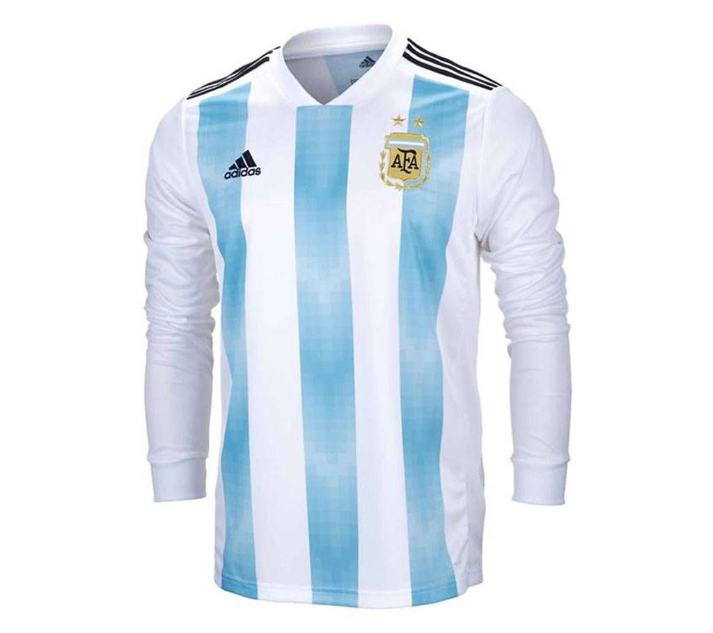 Full Sleeve World Cup Home Jersey 2018 (Argentina)