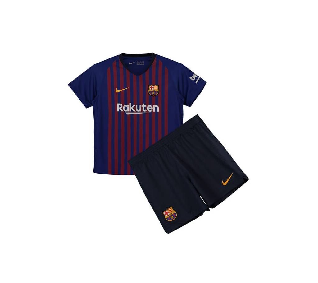 2018 -19 Barcelona Home Kids Jersey
