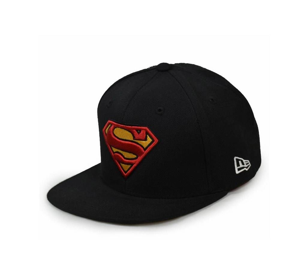 Black Denim DJ Cap for Men