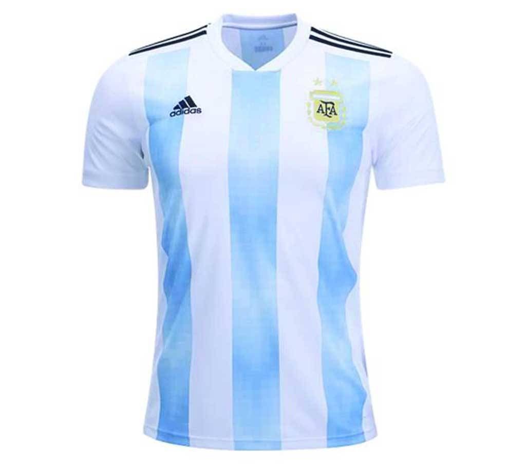 Argentina Half Sleeve Home Jersey 