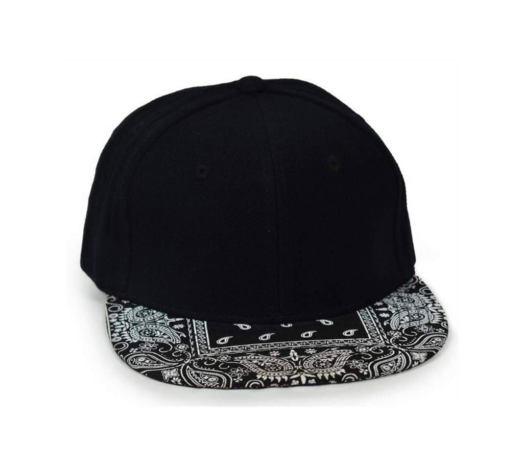 Stylist Black Denim Cap for Men