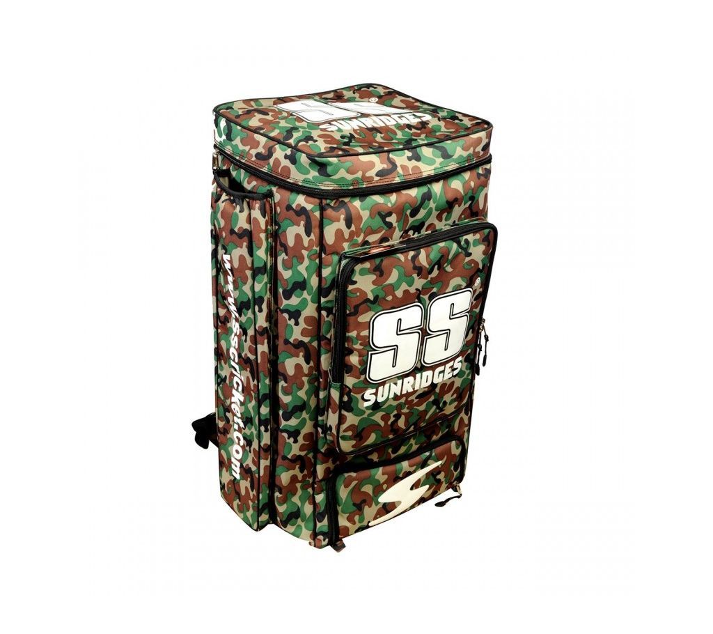 SS Cricket Kit Bag Camo Duffle