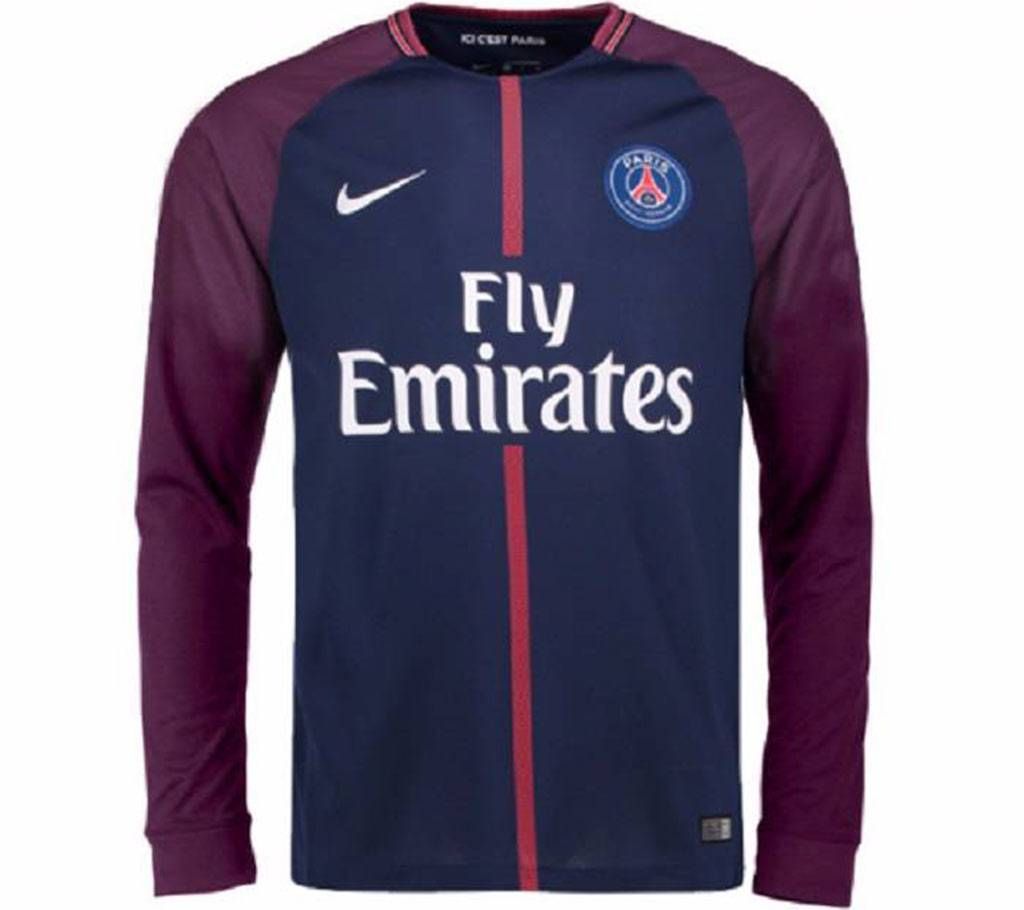 PSG 2017-18 home Full Sleeve Jersey 