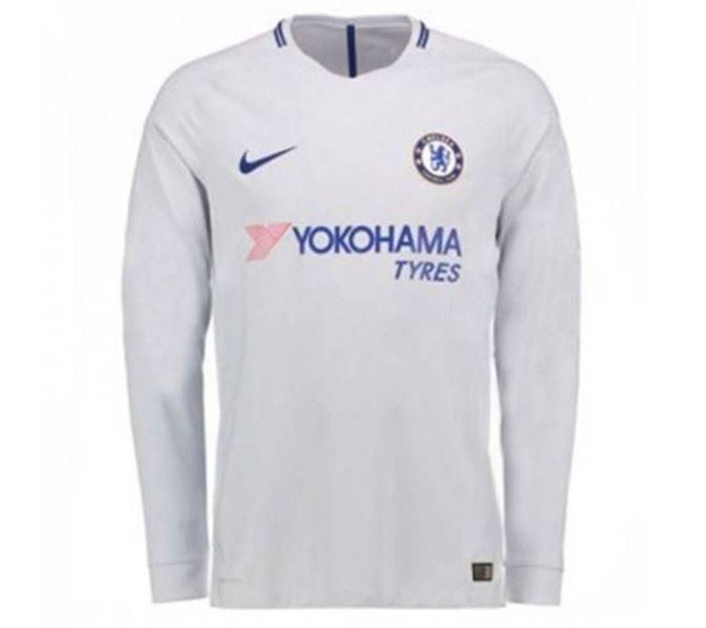 2017-18 Chelsea Away Full Sleeve Jersey - Copy