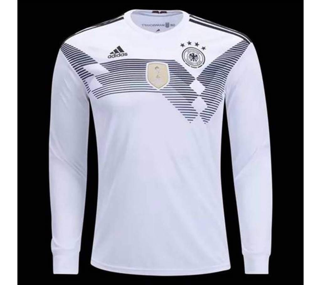 World Cup 2018 Germany Home Long Sleeve Jersey