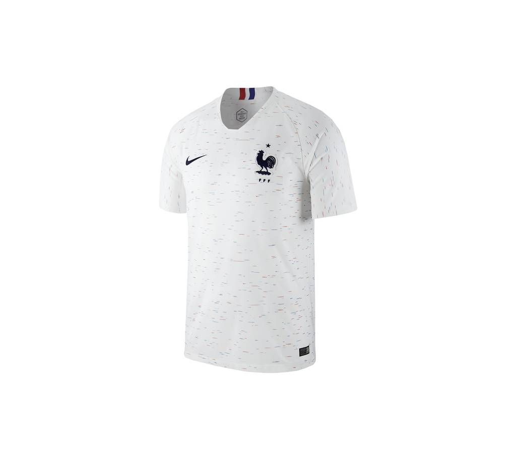 2018 World Cup France  Away ShortSleeve Jersey (100-120 GSM) - copy