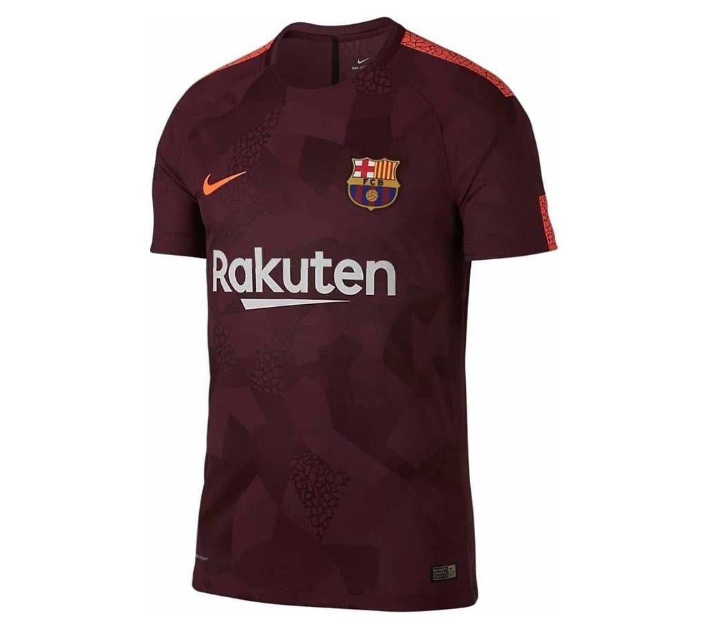 2017-18 Barcelona Third half jersey  Clu