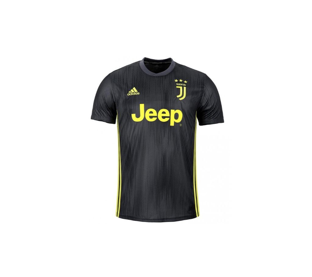 2018-19 Juventus Third Short Sleeve Jersey - Gray