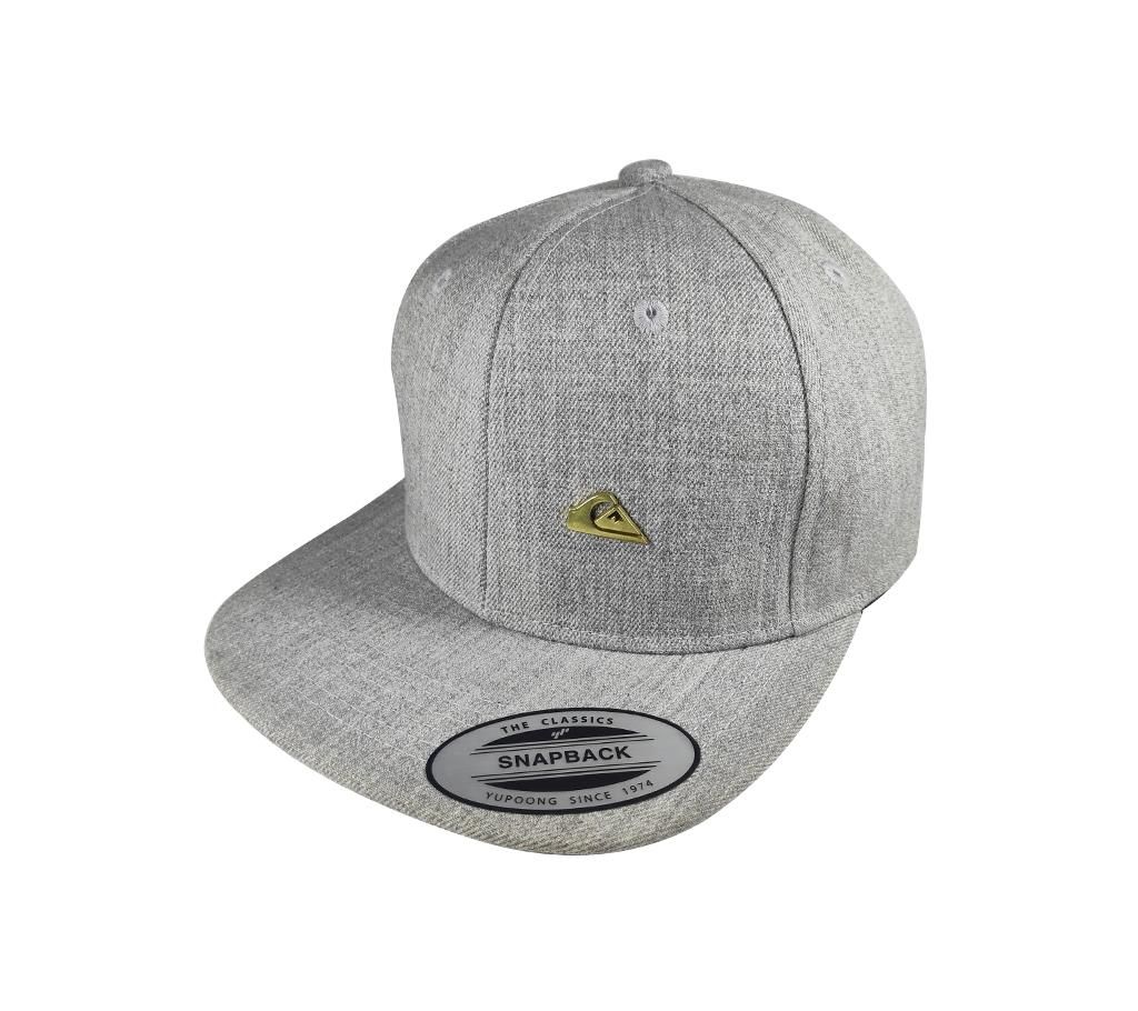 Golden Quicksilver Logo Cotton DJ Cap For Men