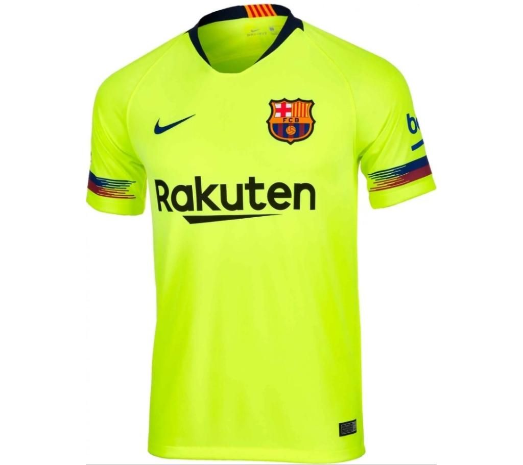 Barcelona Half Sleeve Away Jersey - copy