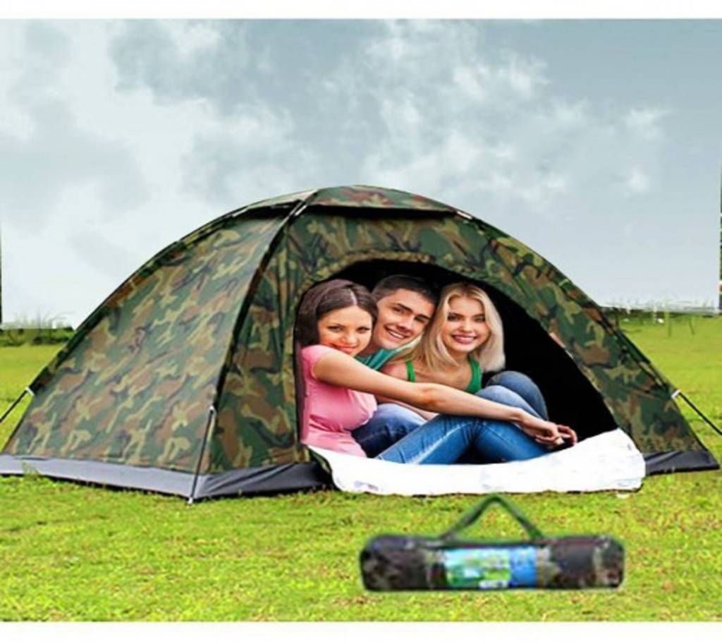 Camouflage Camping Tent for  3 Person