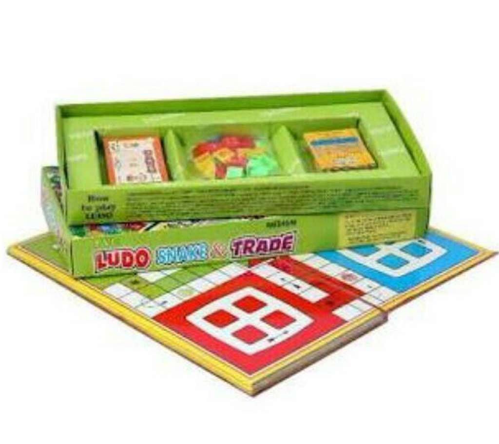Ludo snake and Chess Board (3 in 1 Board game)