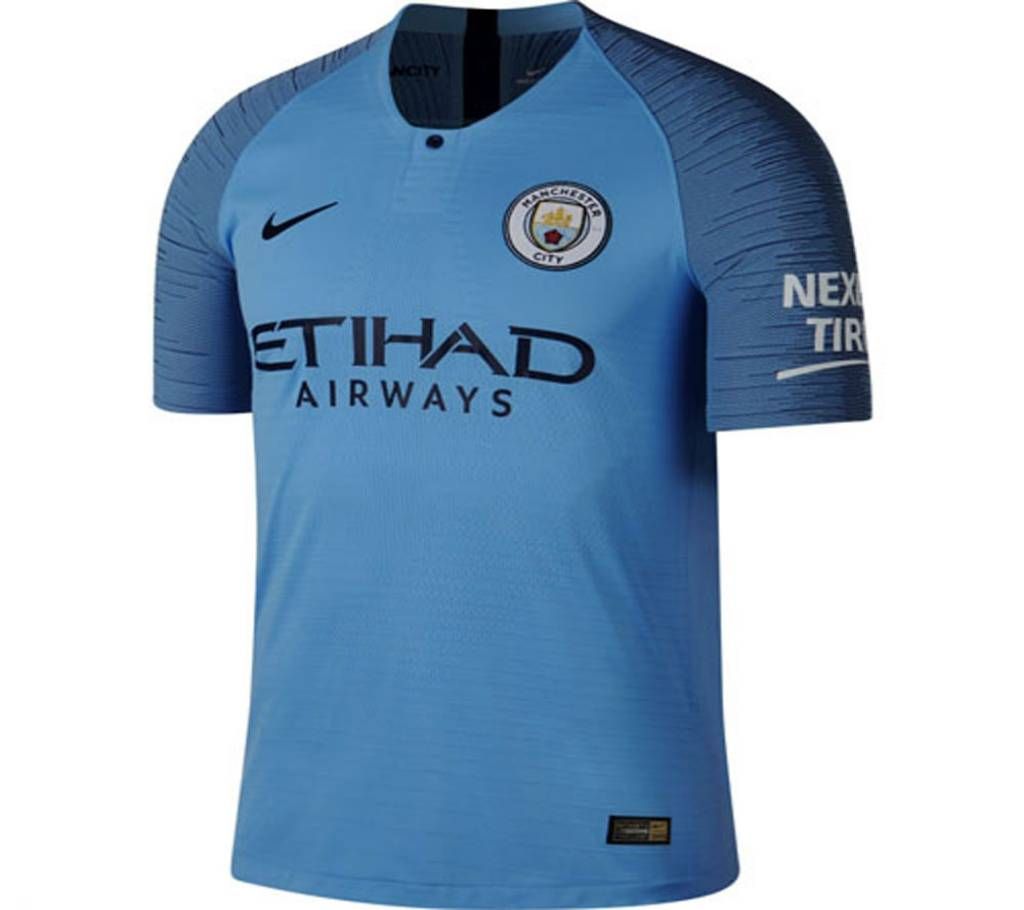 2018-19 Manchester City Half Sleeve Jersey (Copy)
