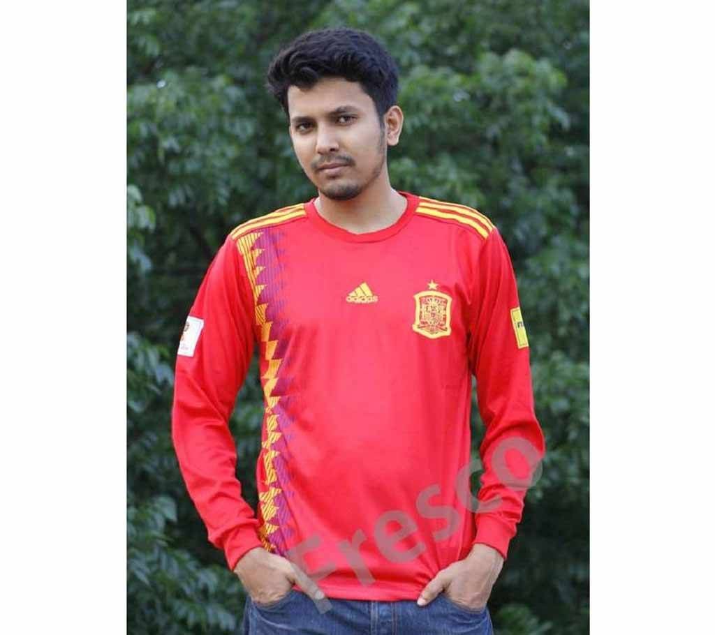 Full Sleeve World Cup Home Jersey 2018 (Spain)