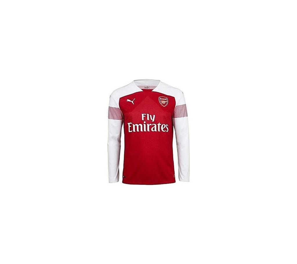 2018 - 19 Arsenal Home Long Sleeve Jersey