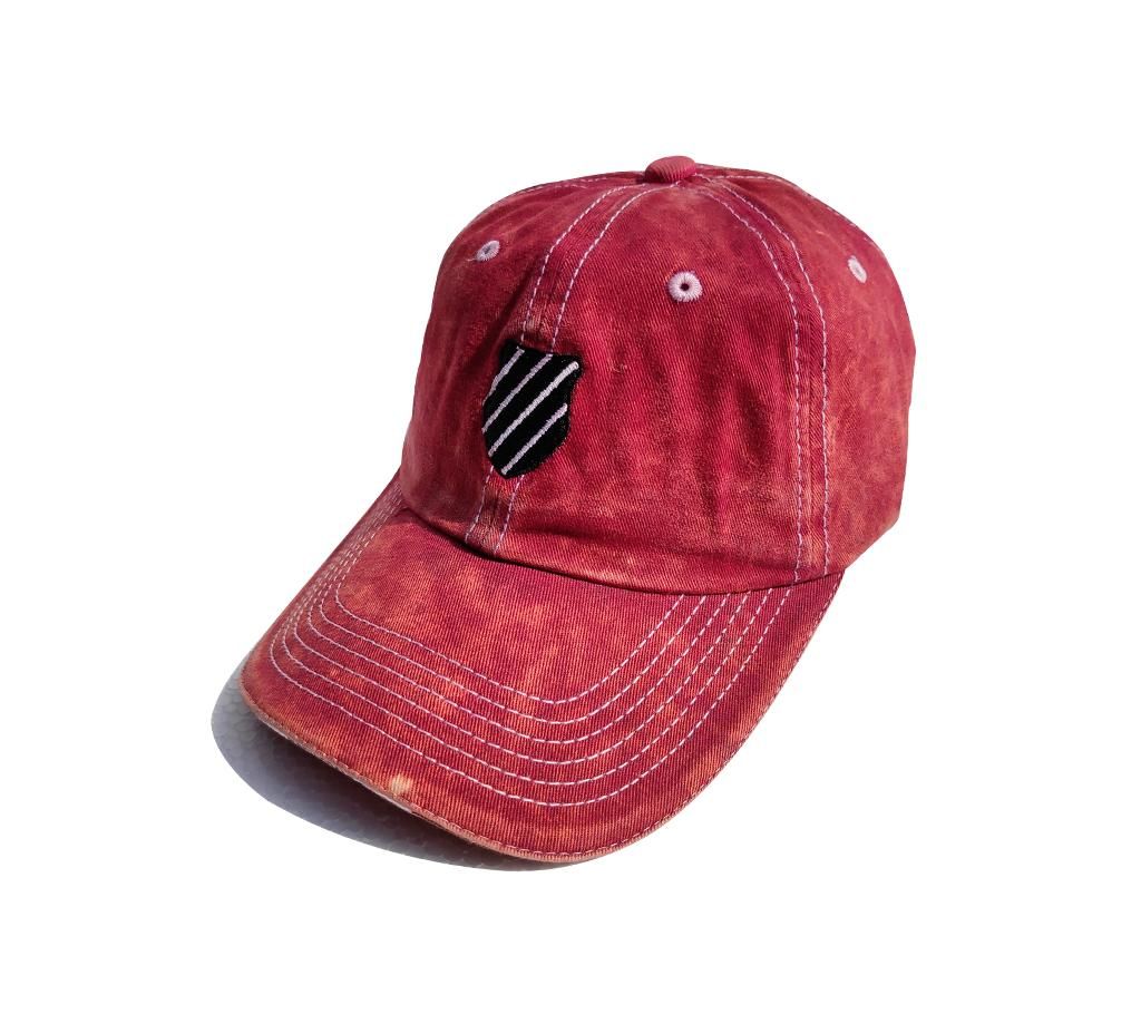 Shield Printed Logo Cotton Cap For Men