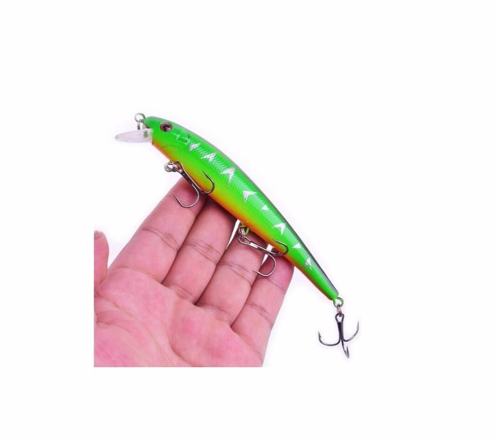 1PCS Minnow Fishing Lure 13cm Artificial Hard Bait Crankbait