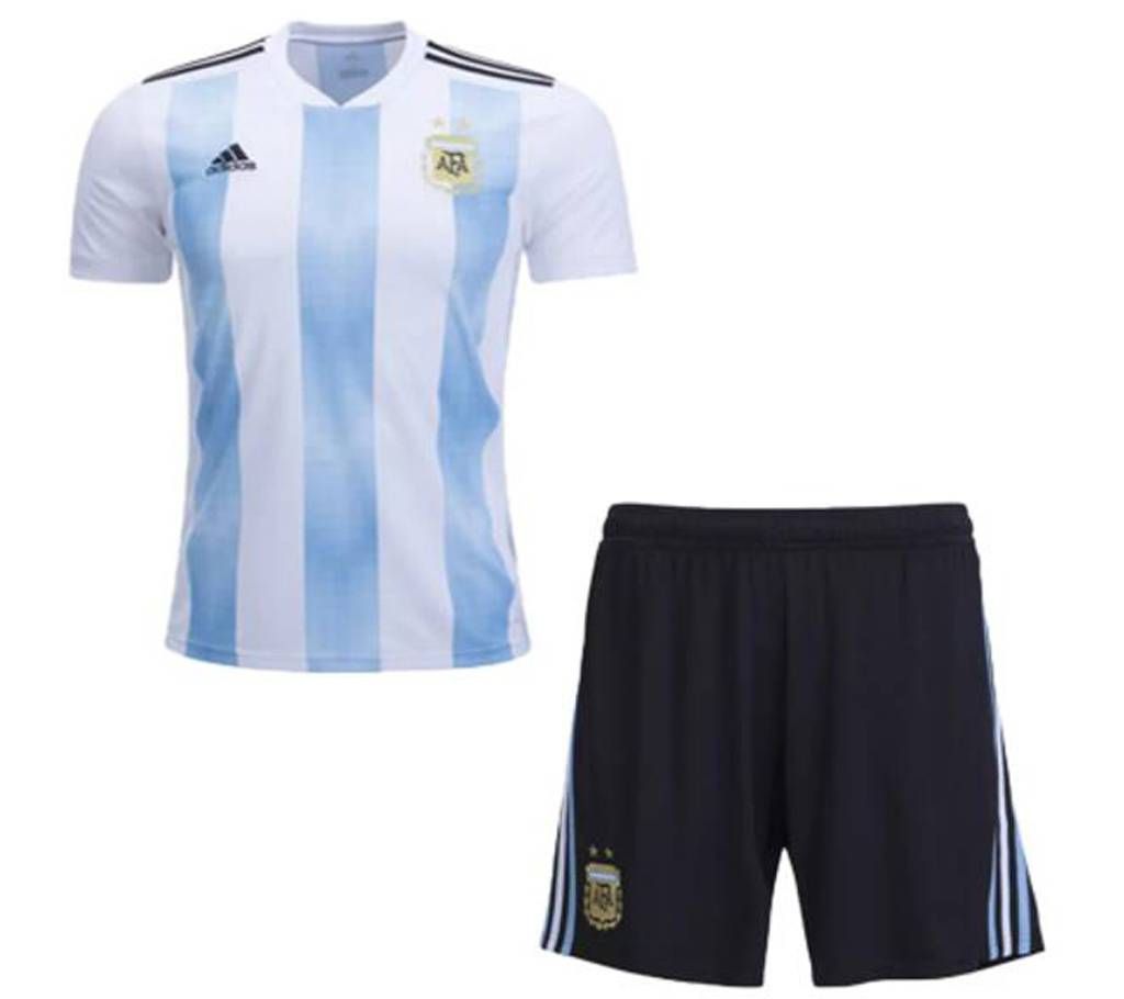 World Cup 2018 Argentina Home Jersey With Pant