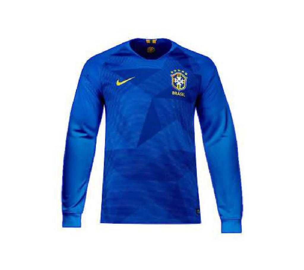 Brazil official away world cup jersey fullsleeve