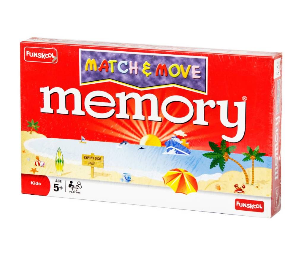 Fun School Match & Move Memory Game