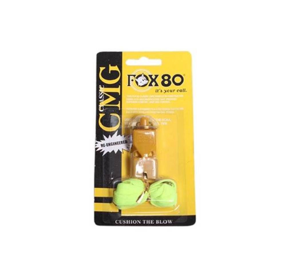 Fox 80 Classic Sports Referee Whistle - Yellow
